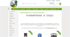 Desktop Screenshot of camping-4you.de