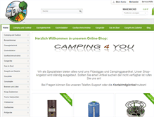 Tablet Screenshot of camping-4you.de
